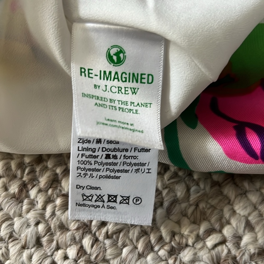 Like new, J.Crew floral maxi dress. - Picture 6 of 6